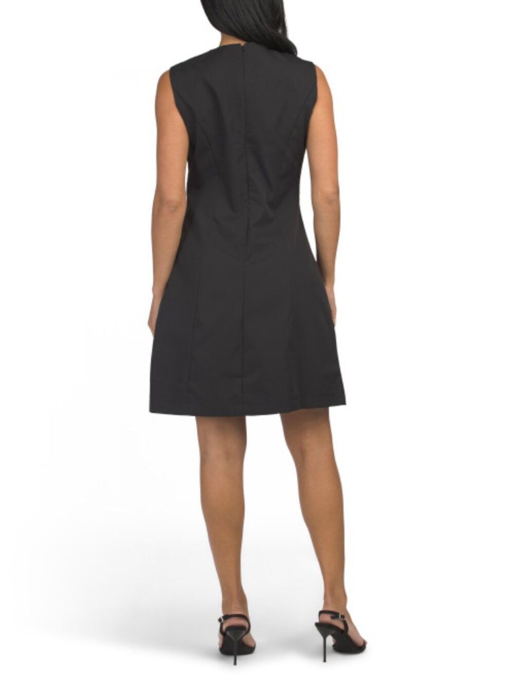 NANCY YANG 3d Ruffle Floral Mini Shift Dress - Picture 2 of 2